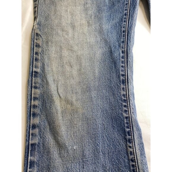 American Eagle Outfitters AEO Distressed Blue Denim Straight Jeans Men's size 29 - Picture 9 of 15